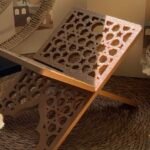 مرفع بلون بني